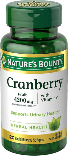 Fruta De Arandano 4200 Mg Nature's Bounty Cranberry Fruit