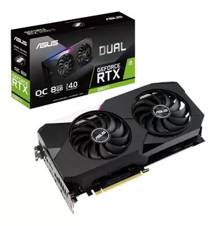 Tarjeta de video Nvidia Asus Dual GeForce RTX 30 Series RTX 3060 Ti DUAL-RTX3060TI-O8G OC Edition 8GB