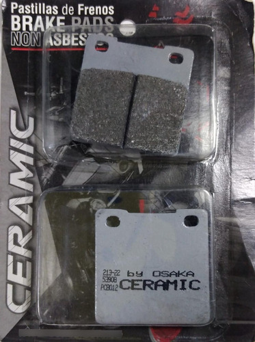 Pastillas Freno Ceramica  Trasera Suzuki Gs500