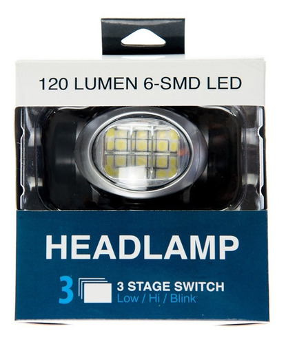 Linterna De Cabeza O De Frente Leds Brillantes Tienda Fisica