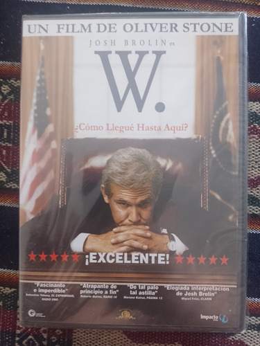 W. Cómo Llegué Hasta Aquí? Josh Brolin Es W. - Dvd Original 