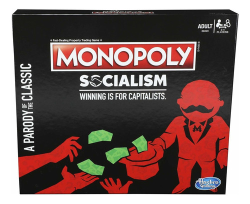 Monopoly Socialism - Juego De Mesa. Parody Adult Party G Mpy