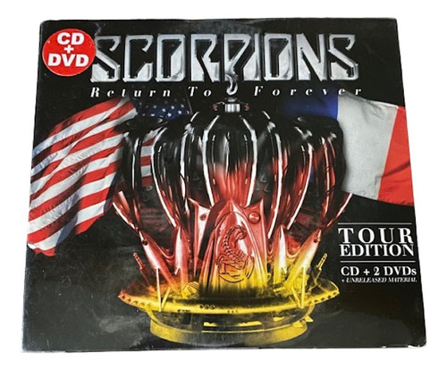 Scorpions, Return To Forever Tour Edition, Cd + 2 Dvd, Nuevo
