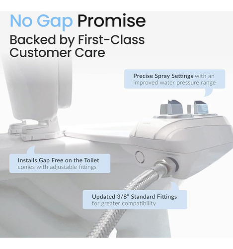 Luxe Bidet Neo 120 Plus - Único Accesorio De Bidé Patentado Chrome