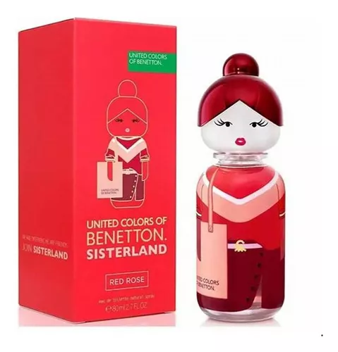 Perfume Benetton Colors Red Rose Sisterland 80ml - Eau De Toilette