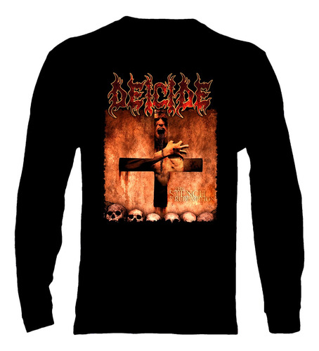 Polera Manga Larga Deicide - Ver 21 - The Stench Of Redempti