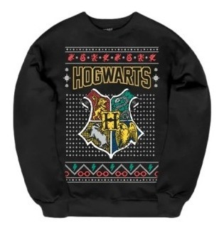 Ugly Pullover Mujer, Hogwarts, Máscara De Látex. Harry P