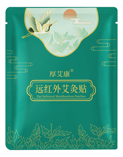 Parche Moxibustión Infrarrojo Bolsa Verde Esmeralda