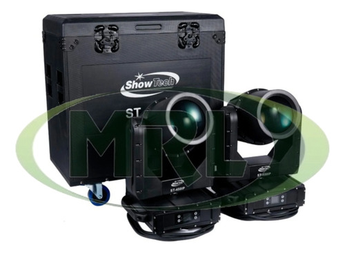 2 Moving Head Beam 450w Prova D Agua Com Case