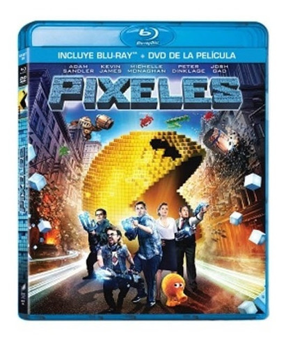 Pixeles Adam Sandler / Michelle Monaghan Blu-ray + Dvd