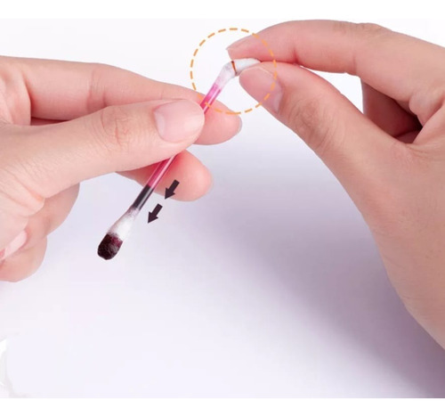 Imagen 3 de 10 de Cotton Swap Lip Glaze Cotonetes Con Tinta Para Labios
