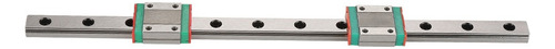Trilho De Guia Linear Miniatura Mgn12 De 300 Mm, 1 Unidade,
