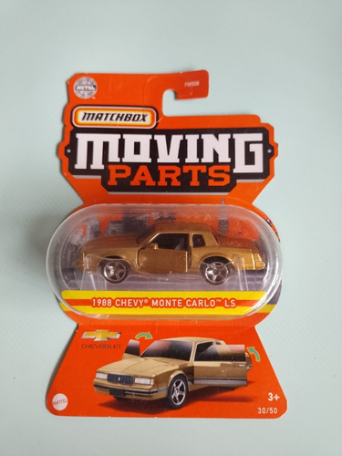 Matchbox Moving Parts 1988 Chevy Montecarlo Ls