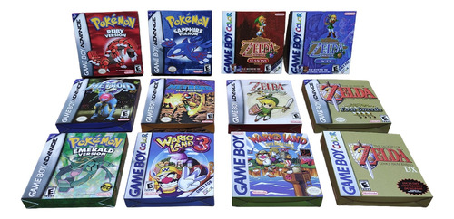 Game Boy Cajas Para Juegos Cuna Incluida