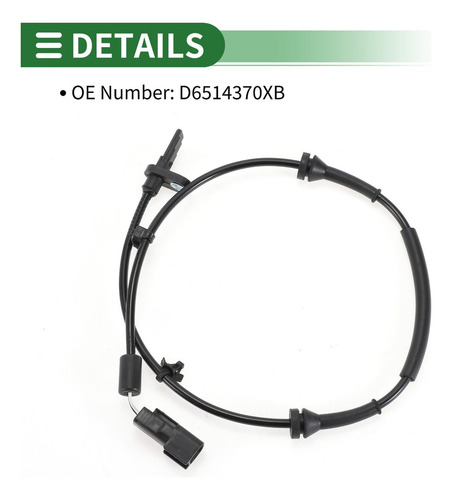 Sensor Velocidad Rueda Para Mazda 2 2008-2015 Front