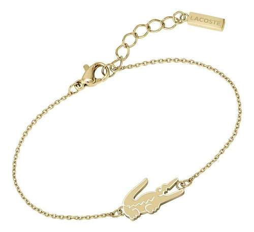 Pulsera Lacoste Crocodile Mujer Acero Inoxidable 2040048