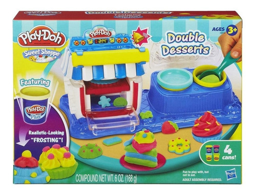 Play Doh Set Postres Doble 5013 Original De Hasbro Juguete