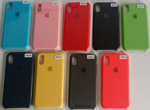 Estuche Silicon Case Para iPhone XS (5,8 )
