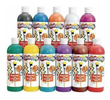 Biocolor Paint, 16 Fl Oz, 11 Colors (item # Bio16)