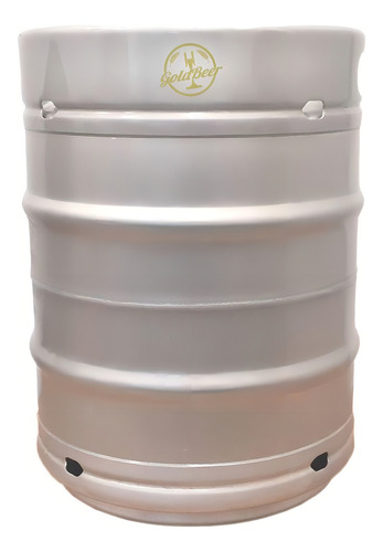 Barril Chopp Inox 304 Tipo S 50 Litros + Válvula Extratora