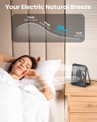 Ventilador De Computadora Usb Viento Fuerte Ultra Silencioso