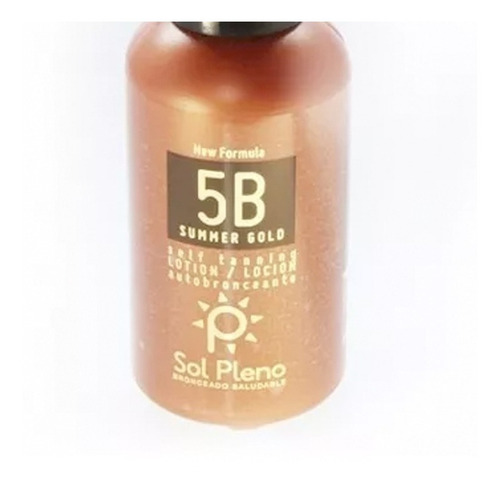 Imagen 2 de 11 de Locion Summer Gold Sol Pleno Bronceado Color Natural