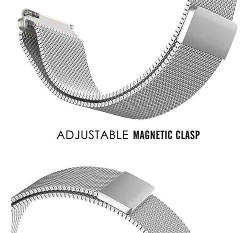 Imagen 3 de 5 de Malla Smart Watch Apple Milanese Magnetica