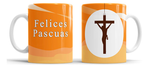 Kit Imprimible Plantillas Tazas Pascuas Semana Santa M84