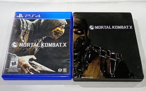 Mortal Kombat X + Steel Book Ps4 / Playstation 4 (Usado)