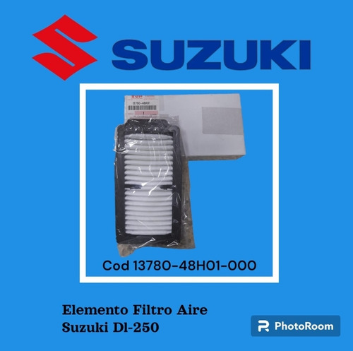 Elemento Filtro Aire Suzuki Dl-250 