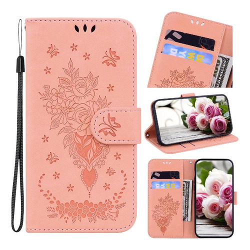 Funda Abatible For Realme C75 Pu Funda De Cuero Cartera