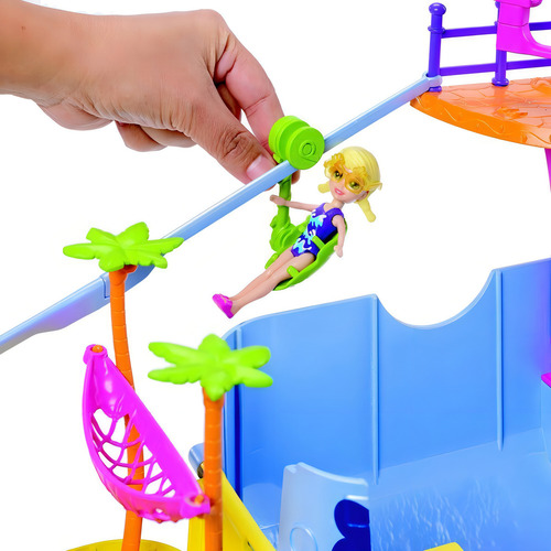 Boneca Polly Pocket - Mega Trailer Da Polly Fry86 Mattel