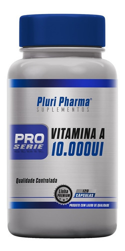 Retinol ( Vitamina A) 10.000ui 60 Capsulas Sabor N/a