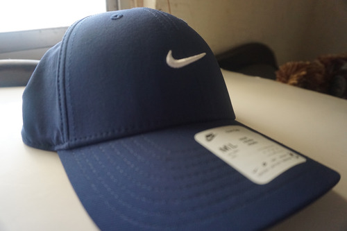Gorra Nike Snapback Para Adultos - Color Azul (Usado)