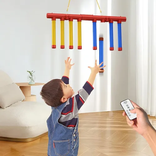 Juego De Atrapar Palos Con 3 Velocidades De Caída Ajustables, Entrenador De Reflejos Y Coordinación Ojo-Mano Para Niños Y Adultos