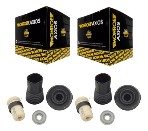 2 Kits Reparo Amortecedor Dianteiro Axios Para Sandero Logan