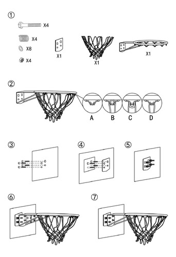 Aro De Básquetbol Profesional Original 18 Pulgadas / 46 Cm