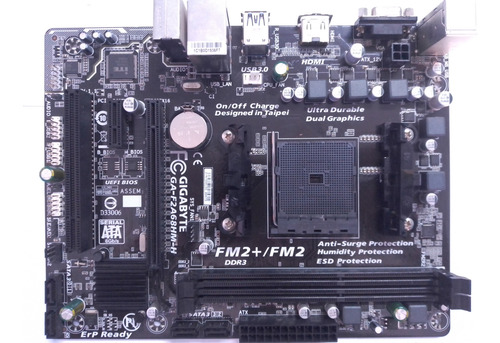 Placa Socket Fm2+ Ga-f2a68hm-h Gigabyte ------- A10/a8/a6/a4 (Usado)
