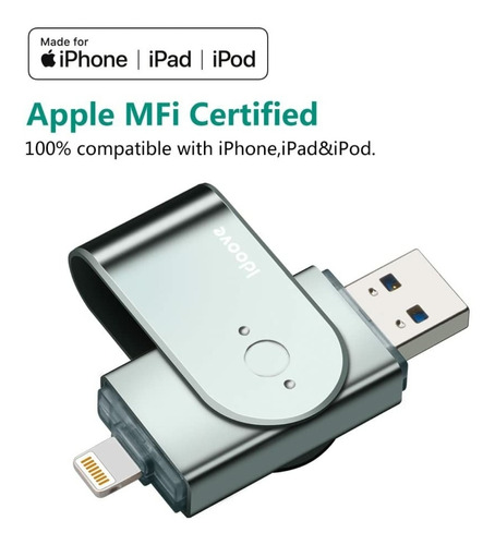 Unidad Flash Usb Certificada Para iPhone Y iPad 3.0 256 Mb