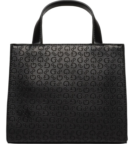 Bolsa Guess Factory Bb928781-bla Acabado De Los Herrajes Níquel Color Negro Correa De Hombro Negro Diseño De La Tela Lisa