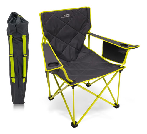 Silla Para Acampar Resistente Y Confortable, Modelo King Kon