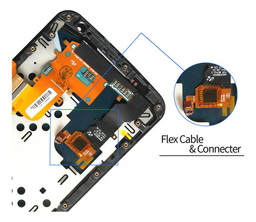 Pantalla Táctil Lcd Para Motorola Moto Nexus6 Xt1100 Xt1103