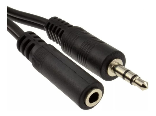 Cable Audio Plug 3.5mm Macho A Jack 3.5mm Hembra 1.5mts