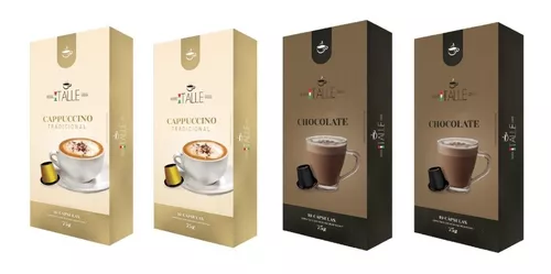 Capsulas Chocolate Quente Compativeis Nespresso Cafe