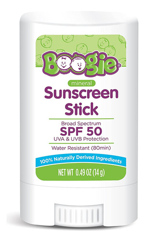 Baby Sunscoen Stick De Boogie Block, Protector Solar Mineral