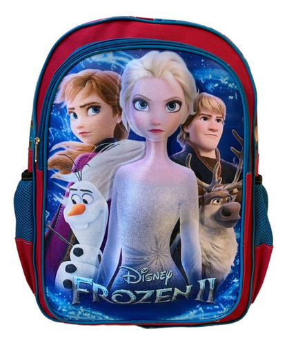 Mochila Frozen 3d Escolar Primaria M-60 Gde