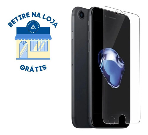Pelicula De Vidro Transparente Premium Para iPhone 7/8