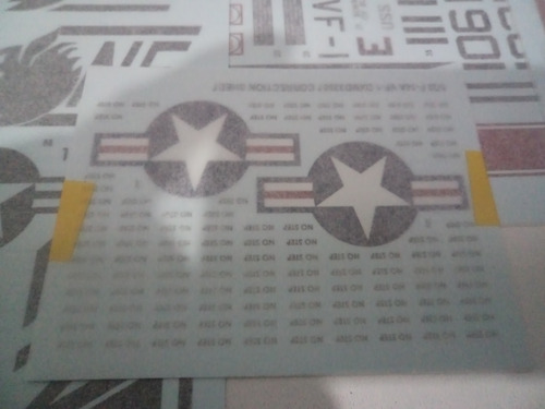 Decal Escala 1/32 F-14 A Tomcat Vf-1 Wolfpack (Usado)
