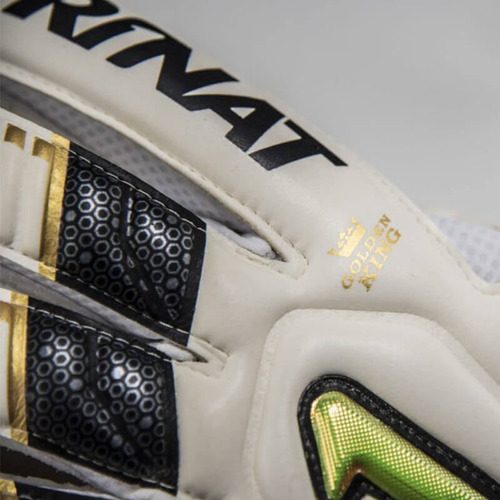 Imagen 2 de 5 de Guantes De Portero Uno Premier Gk Pro Blanco/ Oro
