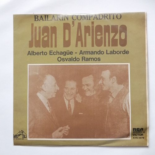 Juan D' Arienzo - Bailarin Compadrito ( L P Ed Uruguay 1978)